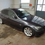 BMW 3 leštění laku