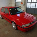 SAAB 9000 strojní renovace laku