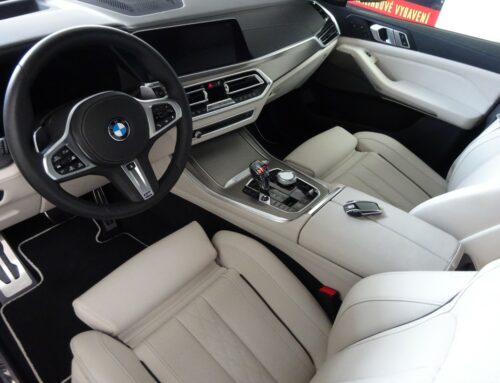 Vyčištění interiéru BMW X5