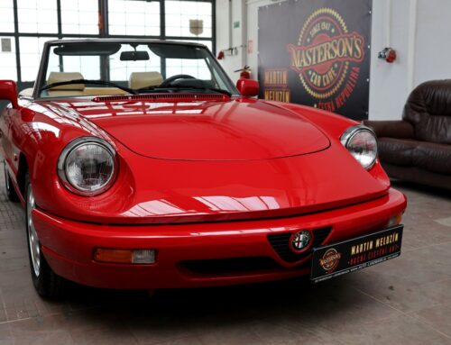 ALFA ROMEO SPIDER 1989 – renovace laku