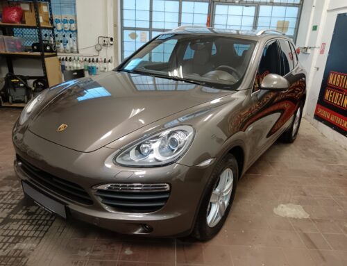 Porsche Cayenne – kompletní vyčištění vozu